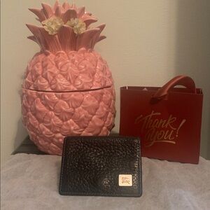 Burberry snap leather pouch❤️